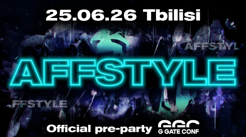 AFFSTYLE - официальное Pre Party G Gate Conf