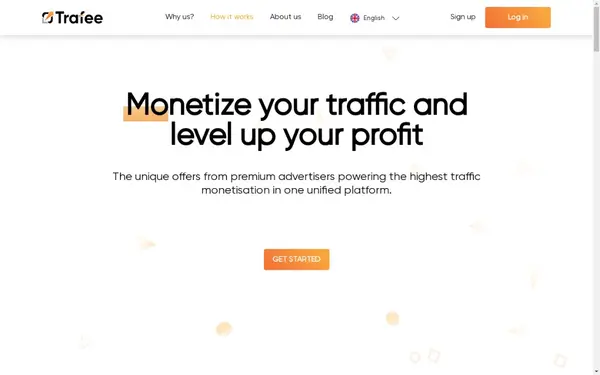 Trafee.com — скриншот