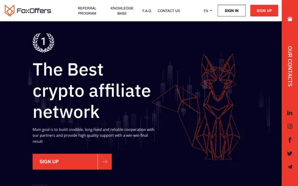 Foxoffers.com — скриншот