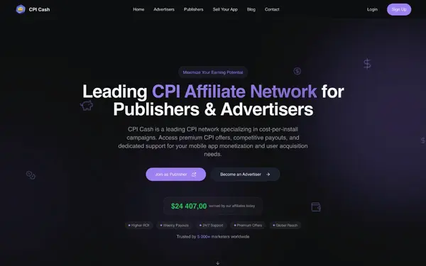 CPI Cash — скриншот